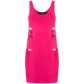 Versace cut-out mini dress - Pink