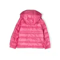 Moncler Enfant hooded padded down jacket - Pink