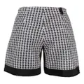 Moncler high-waisted tailored shorts - Black