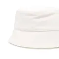 Stella McCartney embroidered-logo bucket hat - White
