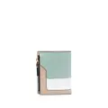 Marni bi-fold leather wallet - Green