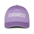 Dsquared2 logo-print cap - Purple