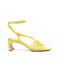 Schutz ankle strap sandals - Yellow