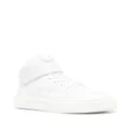 GANNI touch-strap high-top sneakers - White