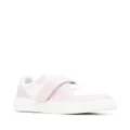 GANNI touch-strap low-top sneakers - White