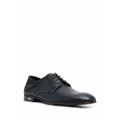 Casadei perforated leather oxford shoes - Blue