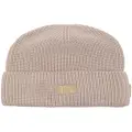 Advisory Board Crystals logo-patch ribbed-knit beanie - Neutrals