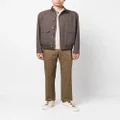Brioni half-zip knitted polo top - Neutrals