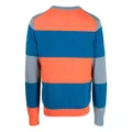 PS Paul Smith colour-block cotton jumper - Blue