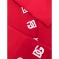 Dolce & Gabbana intarsia-logo socks - Red