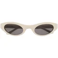Balenciaga Eyewear monogram cat-eye frame sunglasses - Neutrals