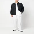 Zegna high-waisted tapered jeans - White