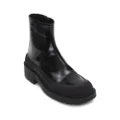 Alexander McQueen ankle leather boots - Black