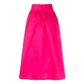 Philipp Plein bow detail A-line skirt - Pink