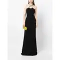 Elie Saab hardware-embellished gown - Black