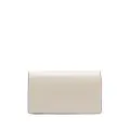 Furla logo-plaque leather wallet - Neutrals