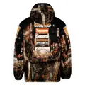 Supreme x The North Face 800-fill half zip hoodie - Black