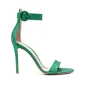 Gianvito Rossi Portofino 105mm glitter sandals - Green