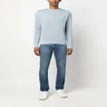 Emporio Armani mid-rise slim-fit jeans - Blue