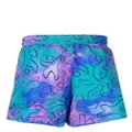 MARANT abstract-print swim shorts - Multicolour