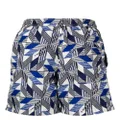 MARANT geometric print swim shorts - Neutrals