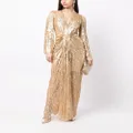Jenny Packham Margot sequin gown - Gold
