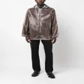 Diesel coated denim jacket - Brown