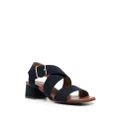 Chie Mihara ankle-strap leather sandals - Blue