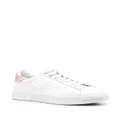 Premiata pink panelled low-top sneakers - White