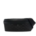 Emporio Armani monogram belt bag - Black