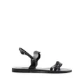 Ancient Greek Sandals Chania multi-strap sandals - Black