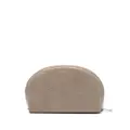 Aspinal Of London Madison leather make up bag - Neutrals
