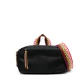 Lanvin chevron woven pattern belt bag - Black