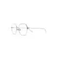 Gucci Eyewear geometric-frame glasses - Silver