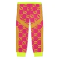 Gucci Kids GG logo knitted leggings - Pink