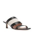 Bally strap-detail leather mules - Black