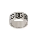 Dolce & Gabbana DG-logo engraved ring - Silver