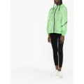 adidas by Stella McCartney logo-print hooded jacket - Green