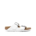 Birkenstock Arizona buckled sandals - White