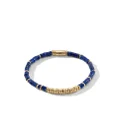 John Hardy 14kt yellow gold lapis lazuli bracelet - Blue