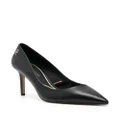 Tommy Hilfiger pointed-toe leather pumps - Black