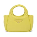 Prada small padded leather tote bag - Green