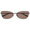 Balenciaga Eyewear cat-eye frame sunglasses - Black