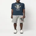 Kenzo Varsity logo shorts - Grey