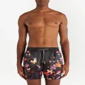 ETRO floral-print swim shorts - Purple