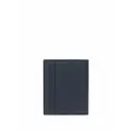 Ferragamo logo-print leather cardholder - Blue