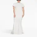 Balenciaga maxi T-shirt dress - White