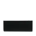 Tommy Hilfiger logo-plaque leather wallet - Black
