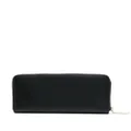 Calvin Klein logo-plaque faux-leather wallet - Black