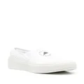 adidas by Stella McCartney logo-print slip-on sneakers - White